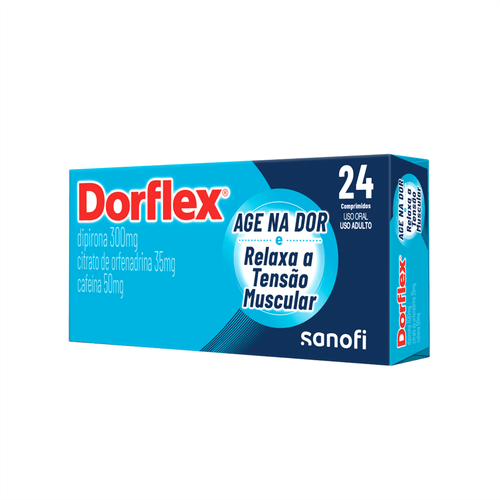 Analgésico e Relaxante Muscular Dorflex com 24 Comprimidos Sanofi