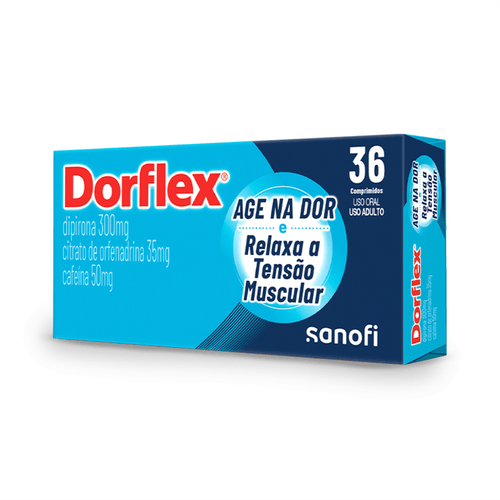Analgésico e Relaxante Muscular Dorflex com 36 Comprimidos Sanofi