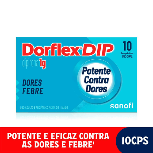 Analgésico e Antitérmico Dorflex DIP com 10 Comprimidos Sanofi
