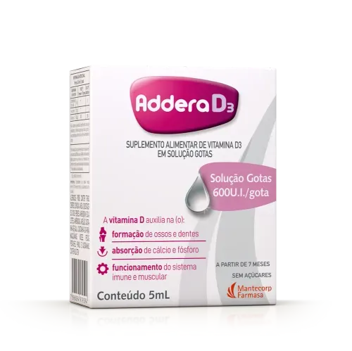 Addera D3 600 UI Gotas 5ml