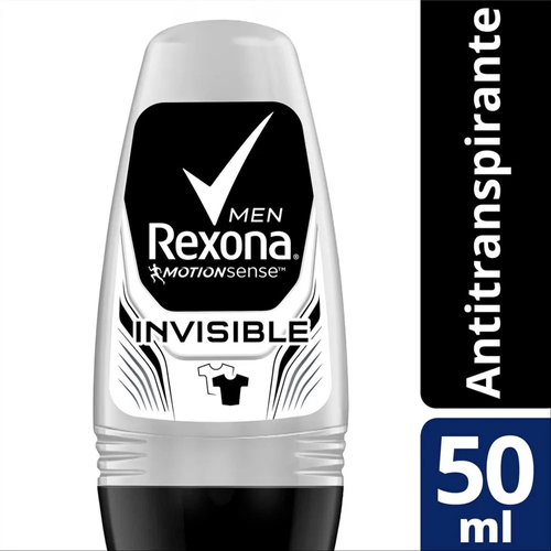 Desodorante Roll-On Rexona Men Invisible 50ml