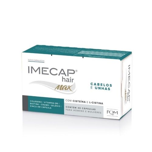 Imecap Hair Max com 30 Cápsulas