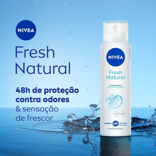 Desodorante Aerosol Nivea Regular Fresh Natural 150ml