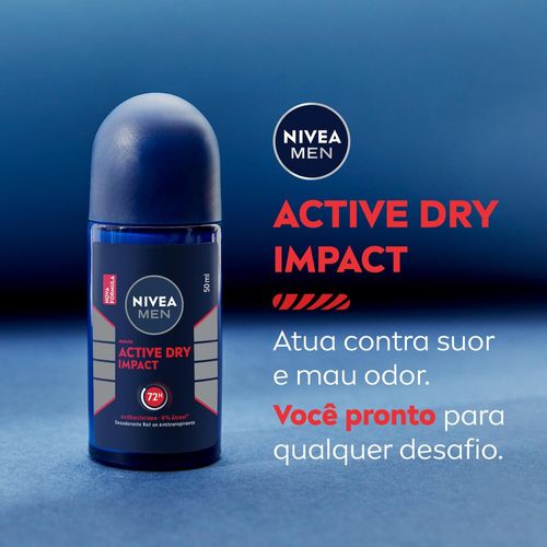 Desodorante Roll on Nivea Men Dry Impact 50ml