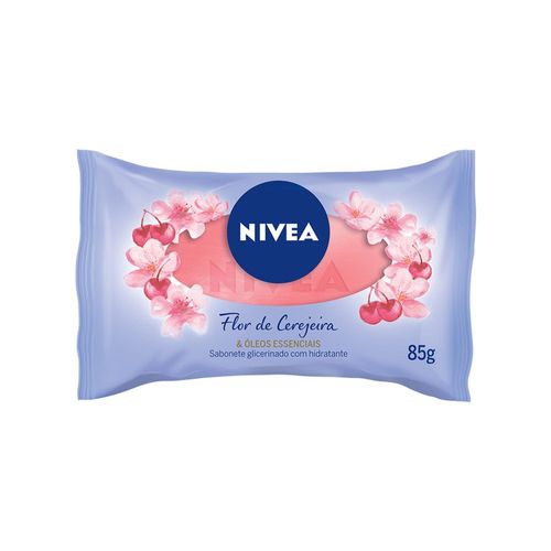 Sabonete Barra Nivea Flor de Cerejeira e Óleos Essenciais 85g
