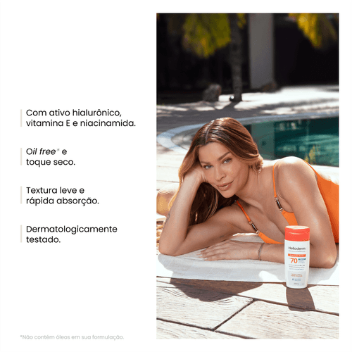 Protetor Solar Helioderm Corporal FPS70 200ml