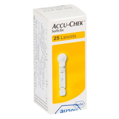 Lanceta Accu-chek Softclix Com 25 Unidades