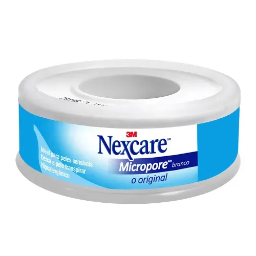 Esparadrapo Nexcare Micropore Branco 12mmx4,5m