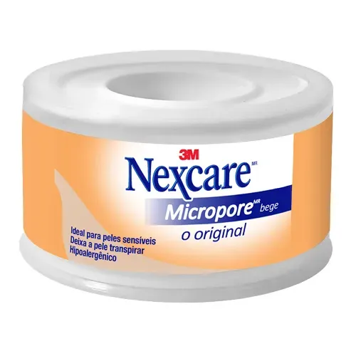 Esparadrapo Nexcare Micropore Bege 25mmx4,5m