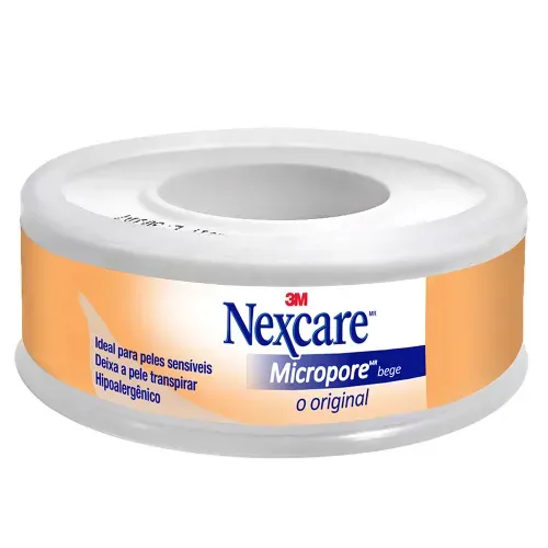 Esparadrapo Nexcare Micropore Bege 12mmx4,5m