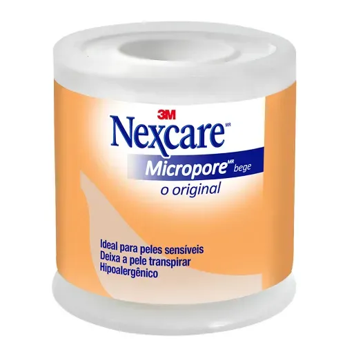 Esparadrapo Nexcare Micropore Bege 3m 50mm x 4,5m