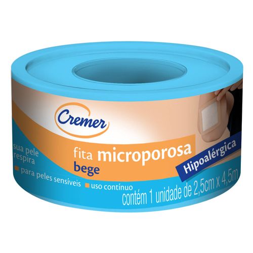 Fita Microporosa Cremer 2,5cmx4,5m