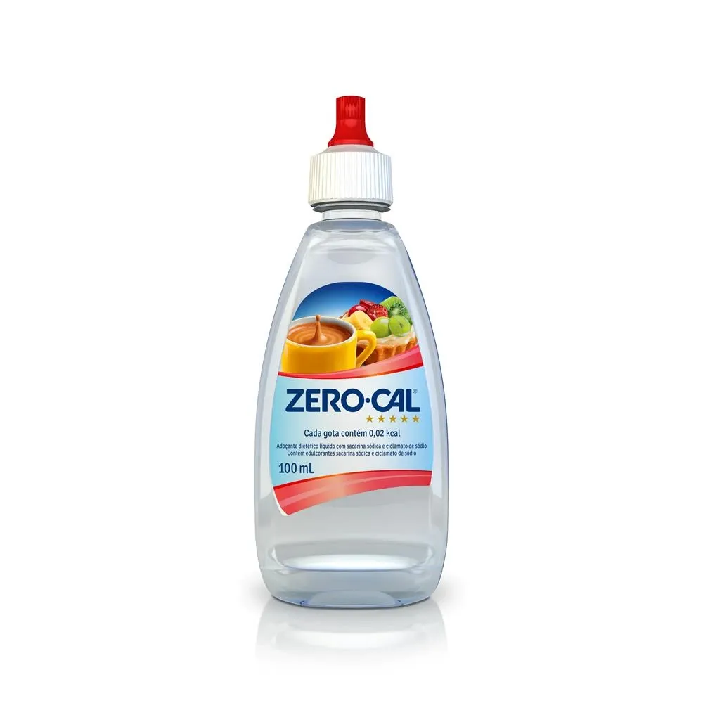 Adoçante Zero-Cal Sacarina 100ml