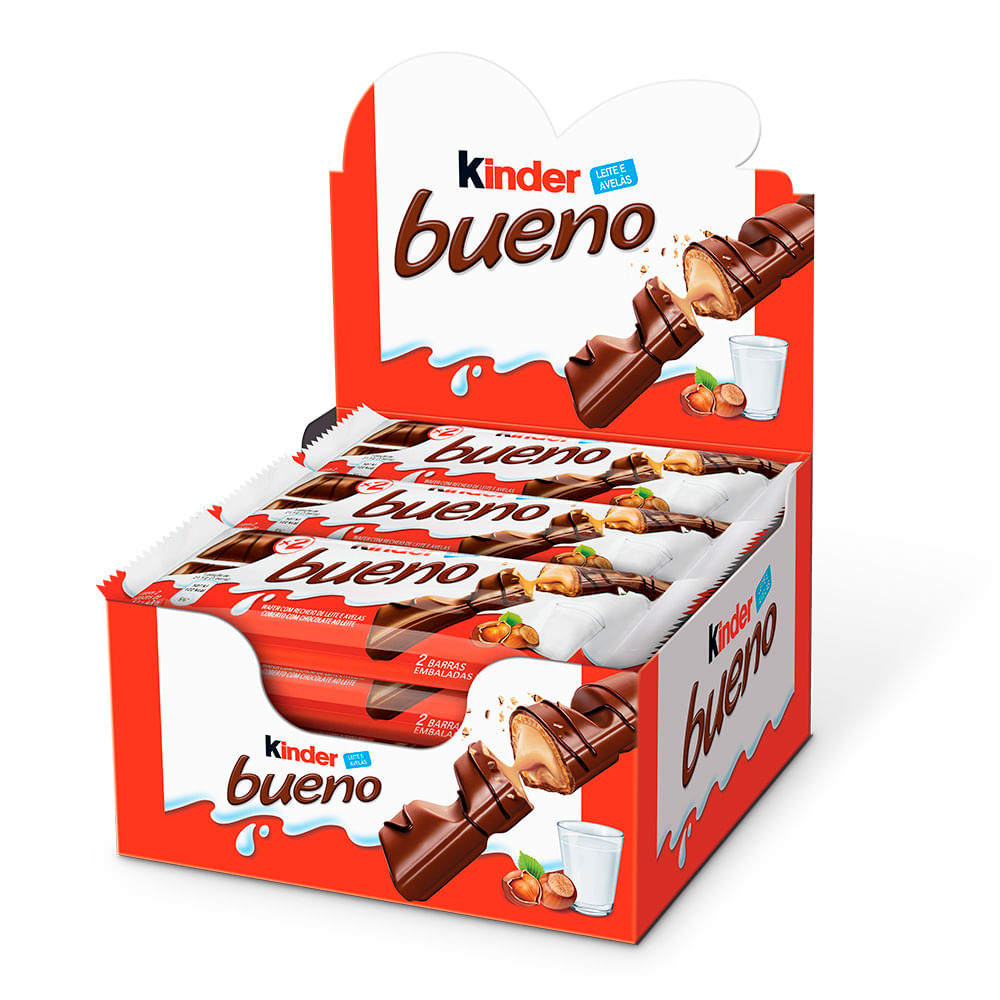 Encontraproduto.com.br - Chocolate Kinder Bueno Barra 43g