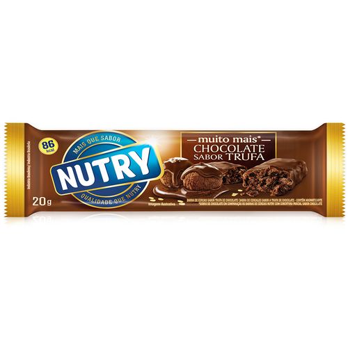 Barra de Cereais Nutry muito mais trufa 20g