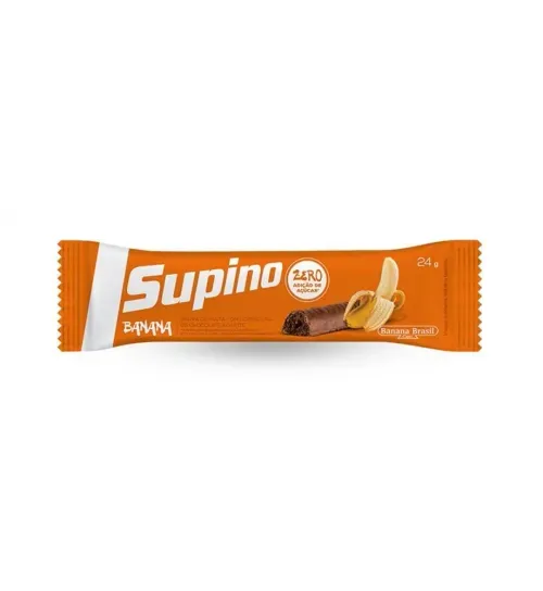 Supino Zero açucar banana com chocolate ao leite 24g