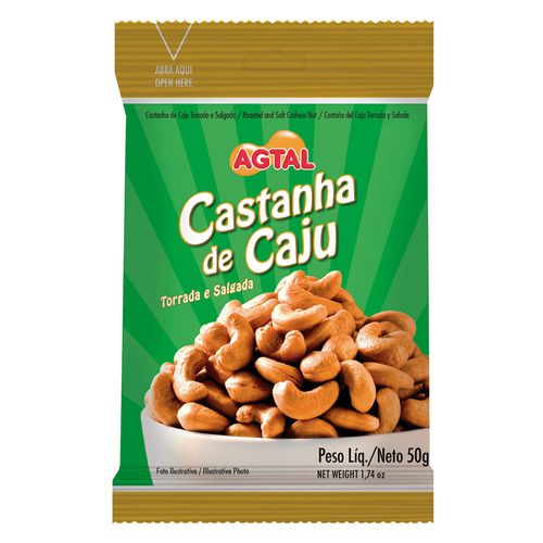 Castanha de Caju Agtal 50g