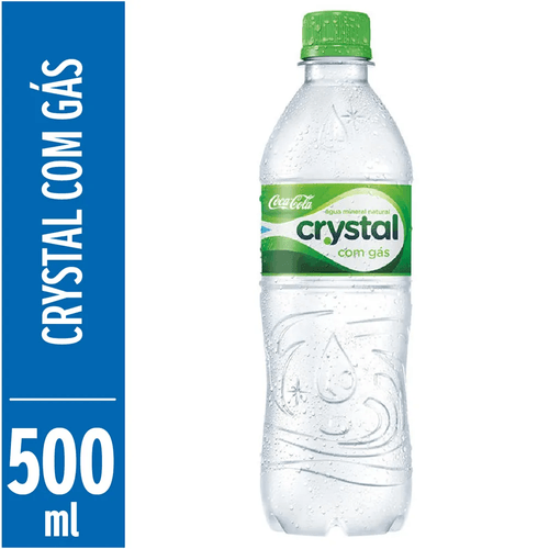 Água Mineral Crystal Com Gás 500ml