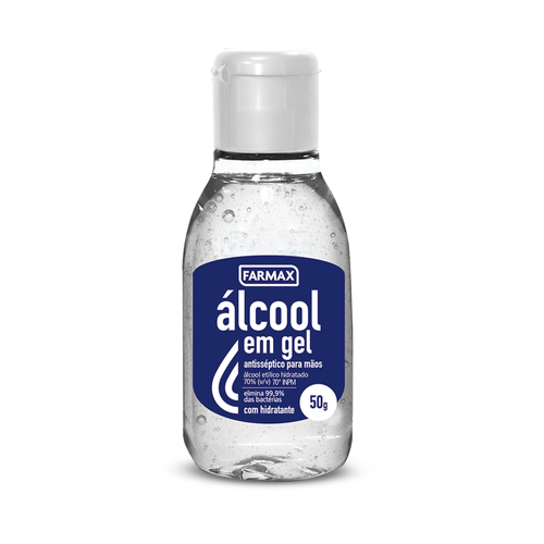 Álcool em Gel Farmax 70% 50g