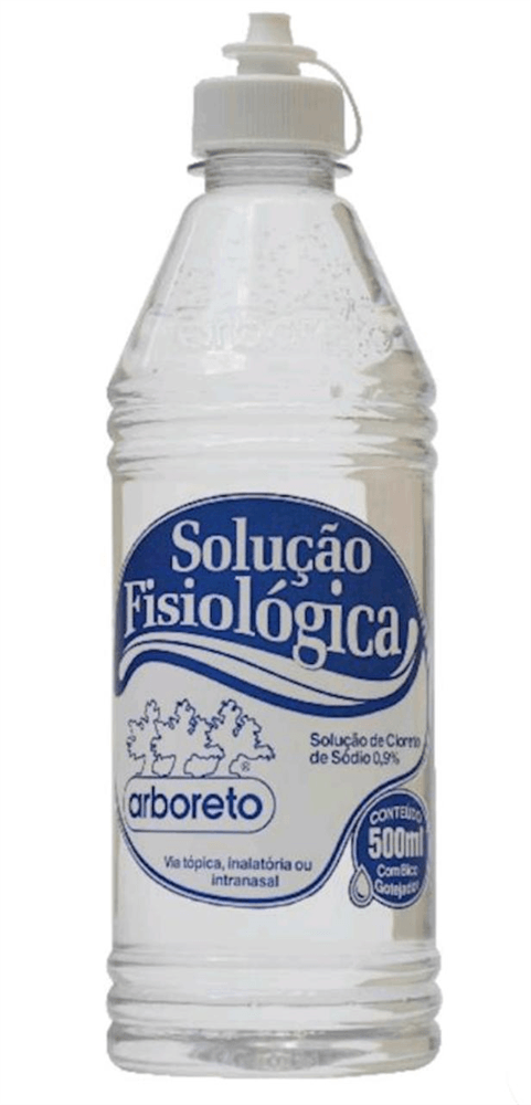 Solução Fisiológica Arboreto 0.9% 500ml
