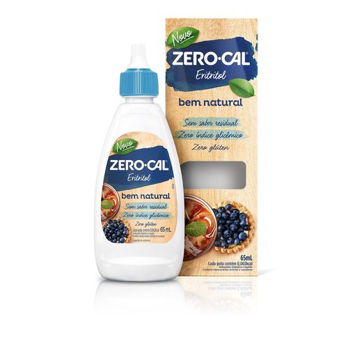 Adoçante Zero-Cal Eritritol 65ml