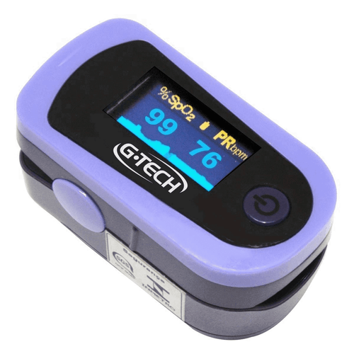 Oxímetro de Dedo G-Tech Oled Graph