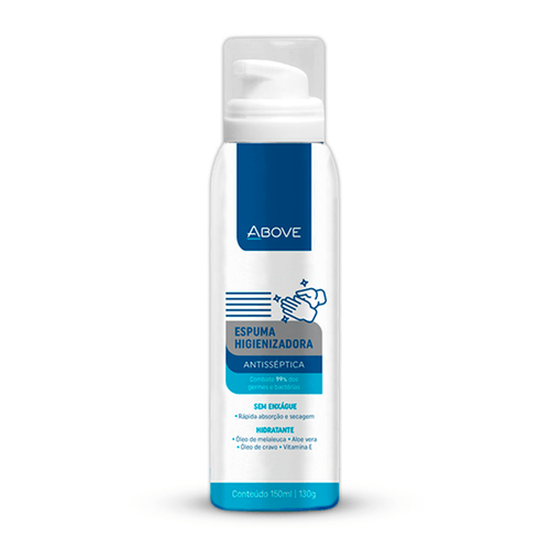 Espuma Higienizadora Antisséptica Above 150ml