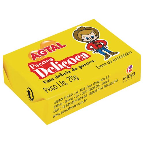 Paçoca Agtal Deliçoca 20g