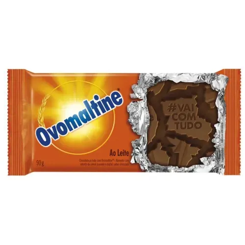 Chocolate Ovomaltine Ao Leite Barra 90g