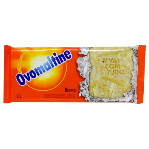 Chocolate Ovomaltine Chocolate Branco 90g
