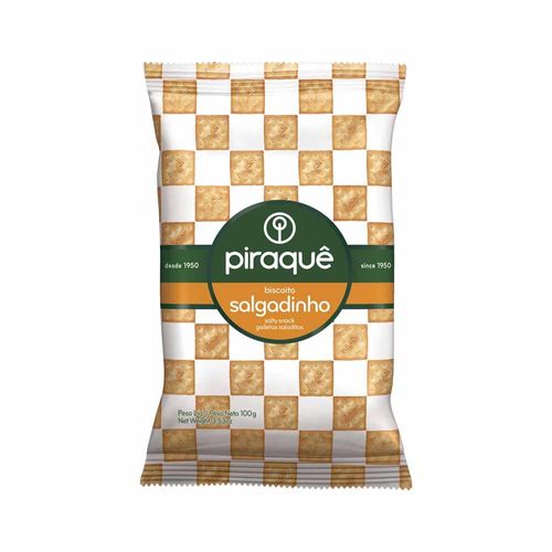 Biscoito Salgadinho Piraquê Trigo 100g