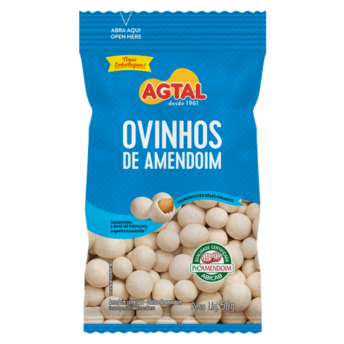 Amendoim Ovinhos Agtal 50g