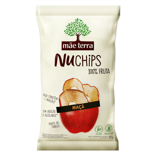 NuChips Maçã Mãe Terra 32g