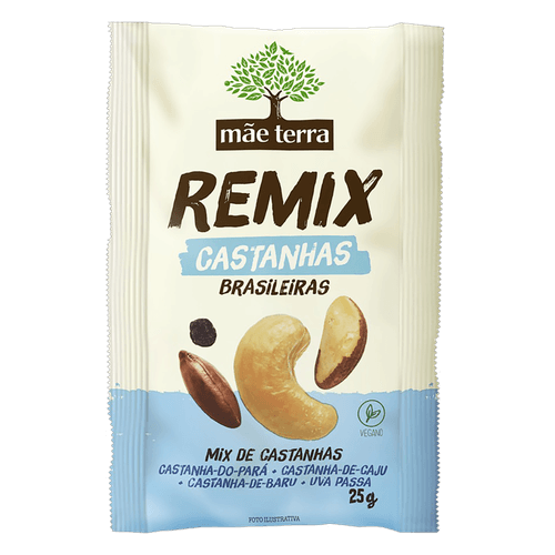 Remix Frutas de Castanhas Mãe Terra 25g
