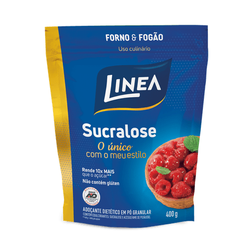 Adoçante Linea Sucralose Pó Granulado Forno&Fogão 400g
