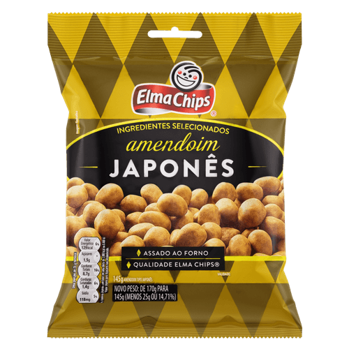 Amendoim Japonês Elma Chips 145g