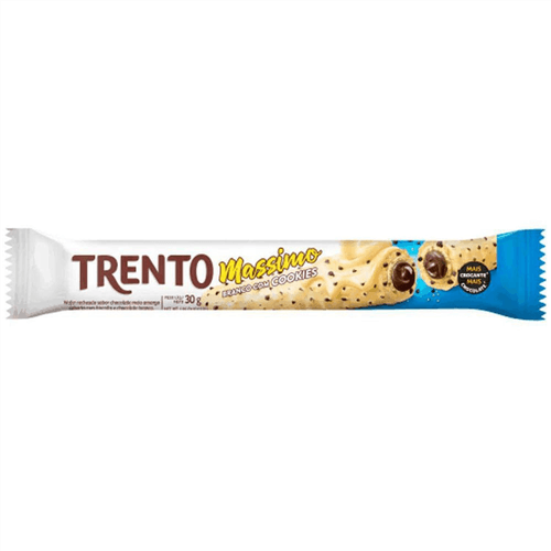 Chocolate Trento Massimo Branco com Cookies 30g
