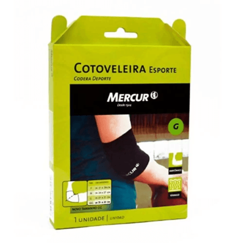 Cotoveleira Elástica Mercur G Preto