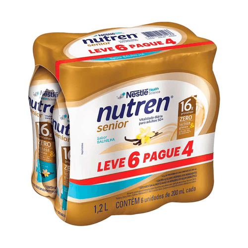 Nutren Senior Baunilha Leve 6 Pague 4 200ml