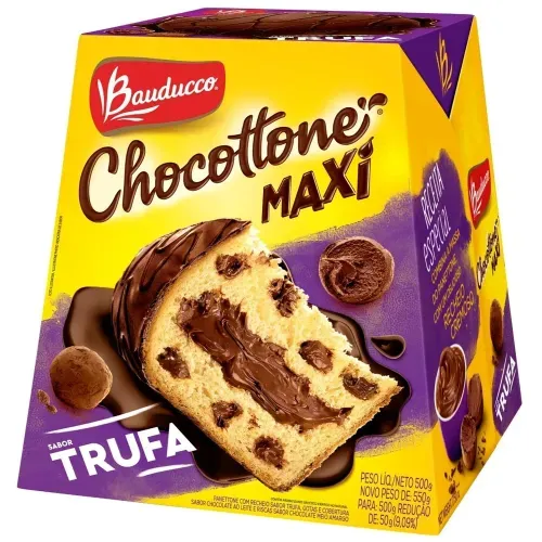 Chocottone Maxi Trufa Bauducco 500g