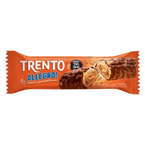 Chocolate Trento Allegro Amendoim 35g