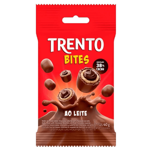 Chocolate Trento Bites Ao Leite 40g