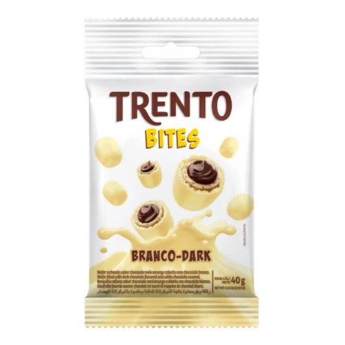 Chocolate Trento Bites Branco Dark 40g