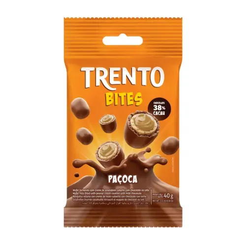 Chocolate Trento Bites Paçoca 40g
