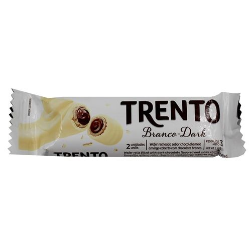 Chocolate Trento Rolinho Chocolate Branco Dark 32g