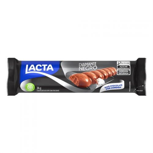 Chocolate Diamante Negro Lacta 34g
