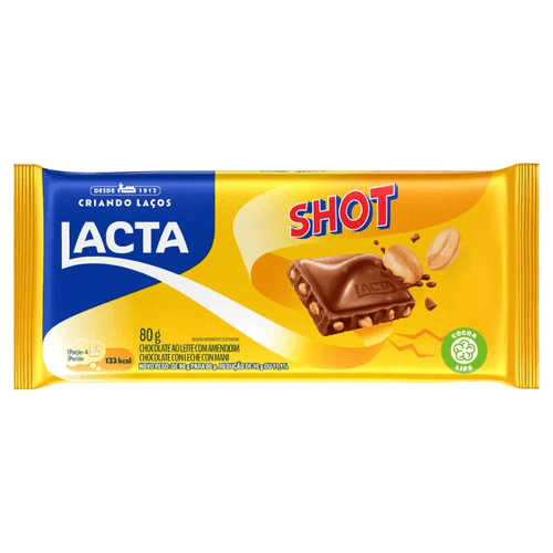 Chocolate Shot Lacta 80g