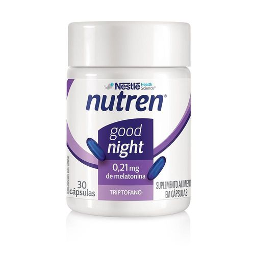 Suplemento Alimentar Nutren Melatonina Good Night com 30 Cápsulas