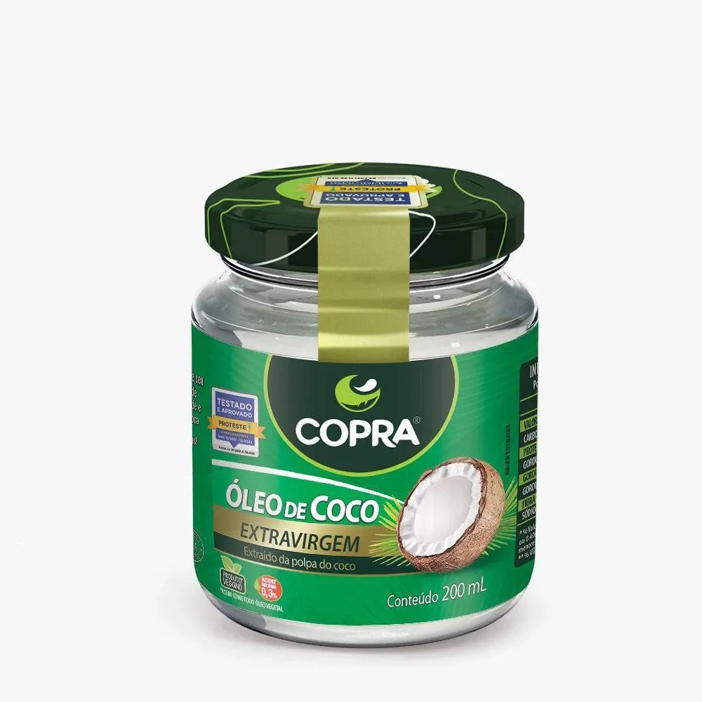 Oleo de Coco Extra Virgem Copra 200ml