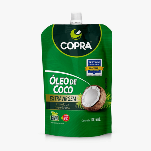 Oleo de Coco Extra Virgem Pouch 100 ml